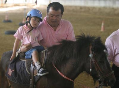 autistic children-horse riding therapy