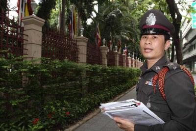 police force plaques