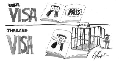 Thaksin Shinawatra-visa
