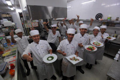Isan chef-cooking