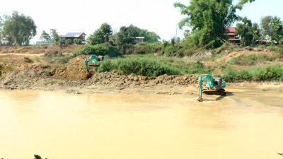 Yom River-water level