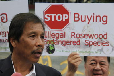 illegal rosewood trade