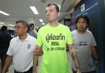 สตม.แถลงข่าวจับกุมต่างชาติหลบหนีคดีเข้าไทย