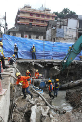 A leak in the system