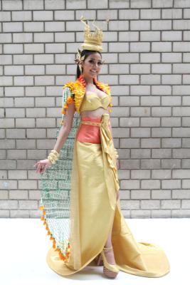 ใช่หรือ ชุดประจำชาติไทย บนเวทีนางงาม