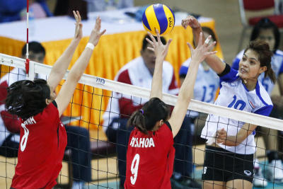 Volleyball teams sweep titles