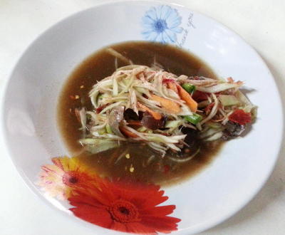 ถูกจริง แซ่บจัง 'เจ๊จู-ส้มตำร้อยครก' เมืองสุโขทัย