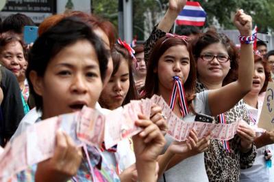 นายสุเทพ เทือกสุบรรณ เลขาธิการ กปปส.