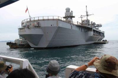 USS Blue Ridge visits to Sattahip Naval Base