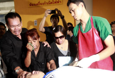 รับศพน้องอาชีวะ
