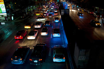 illegal street race