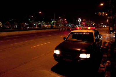 illegal street race