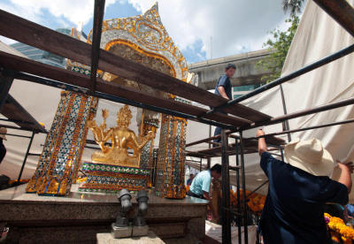 เปิดศาลพระพรหม