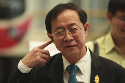 นายอาคม เติมพิทยาไพสิฐ รัฐมนตรีว่าการกระทรวงคมนาคม