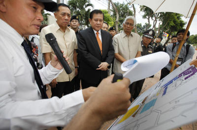 รองนายกนำคณะตรวจพื้นที่ลานพระราชวังดุสิต เส้นทาง BIKE FOR DAD