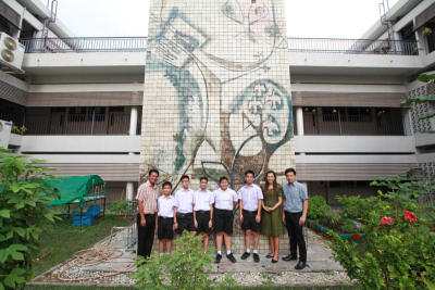 สวนลอยฟ้าโรงเรียนกรุงเทพคริสเตียนวิทยาลัย