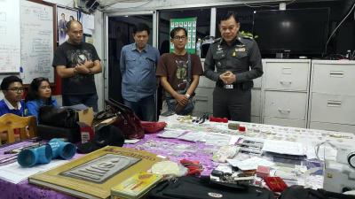 รวบโจรยกเค้าบ้านนายทหารอากาศ กวาดทอง 20 บาท-ประวัติโชกโชน