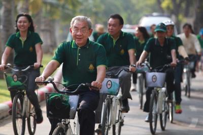 รณรงค์ปั่นจักยาน