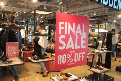 Sale end of season ณ ห้างสรรพสินค้า Siam Center Amarin Centralworld