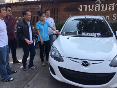 คนใช้แสบลักเก๋งหมอนายจ้าง นึกสนุกอยากขับพาเพื่อนเที่ยว