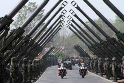 การฝึก กรมทหารราบเฉพาะกิจ ประจำปี 2559 ที่ กองร้อยบิน กองพลทหารราบที่ 9
