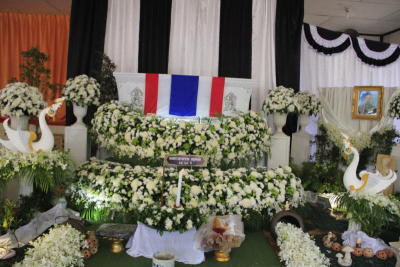 งานศพพลทหารทรงธรรมที่ถูกลงโทษจนเสียชีวิต