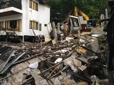 INSPECTORS HEAD TO KOH CHANG AFTER DEADLY COLLAPSE