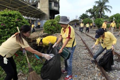 การรถไฟบิ๊กคลีนนิ่งฉลองครบ 100 ปีหัวลำโพง