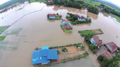 Severe flooding ravages North