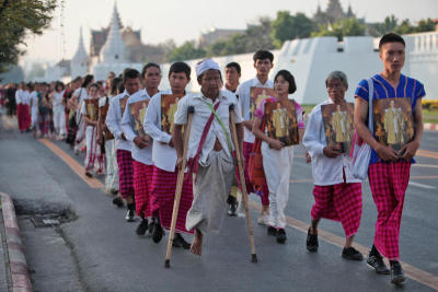 A show of tribal loyalty to Rama IX