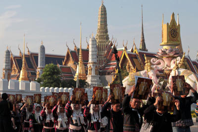A show of tribal loyalty to Rama IX