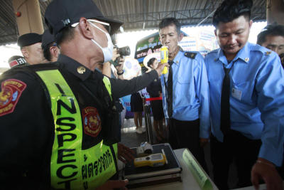 Public bus drivers to undergo urine tests