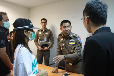 แถลงข่าวช่วยเหยื่อถูกจับเรียกค่าไถ่