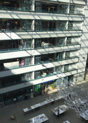 Attractions in the Central district in Hong Kong