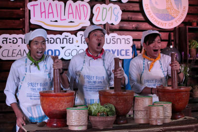 clean food good service street food Thailand 2018