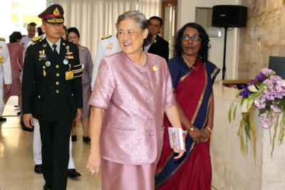 สมเด็จพระเทพรัตนราชสุดาฯสยามบรมราชกุมารี เสด็จพระราชดำเนินไปเป็นประธานในวันอาหารโลก