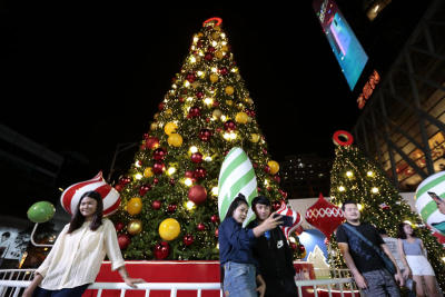 Christmas tree Light Up Celebration