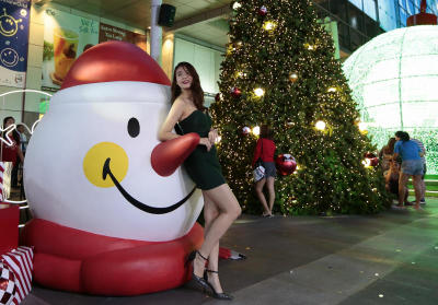 Christmas tree Light Up Celebration