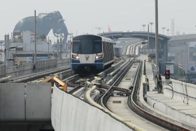 เตรียมเปิดโครงการรถไฟฟ้าสายสีเขียว แบริ่ง-สมุทรปราการ