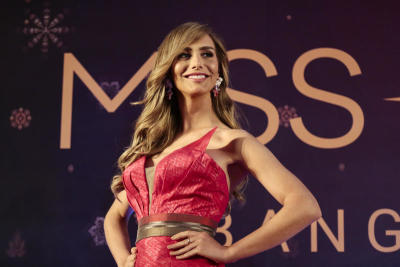 Transgender contestant tops online bet list