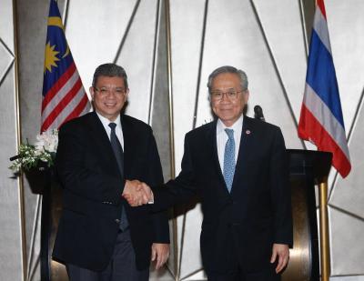 แถลงข่าวร่วมรัฐมนตรีต่างประเทศไทย-มาเลเซีย