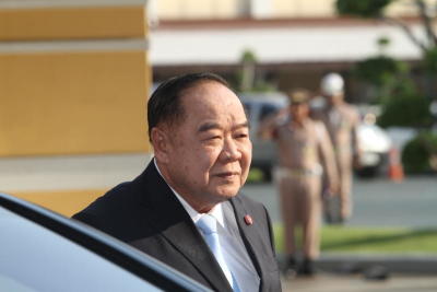 พล.อ.ประวิตร วงษ์สุวรรณ รองนายกรัฐมนตรีและรัฐมนตรีว่าการกระทรวงกลาโหม