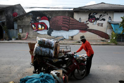 YALA Bird City Street Art