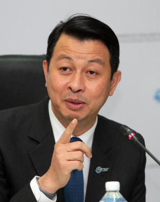 นายนิตินัย ศิริสมรรถการ แถลงข่าว