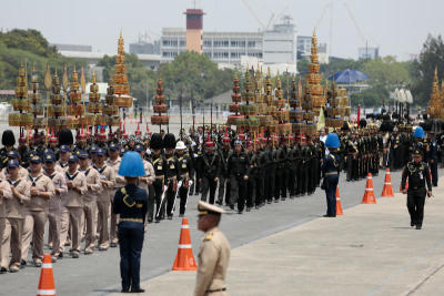 เตรียมงานพระราชพิธีบรมราชาภิเษก รัชกาลที่ 10