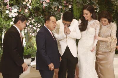 Special day to tie the knot