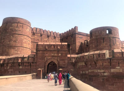 Agra Fort in India