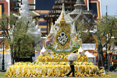เตรียมงานพระราชพิธีบรมราชาภิเษก รัชกาลที่ 10