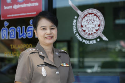 Female cop shatters glass ceiling