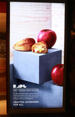 RAPL BRINGS APPLE CUSTARD PIES FROM THE LAND OF THE RISING SUN TO THE LAND OF SMILES